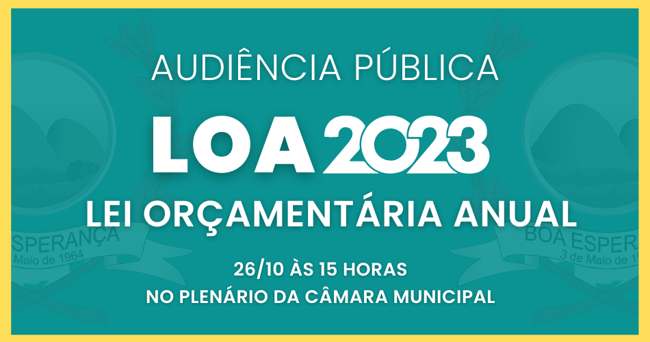 Audiência Pública - LOA