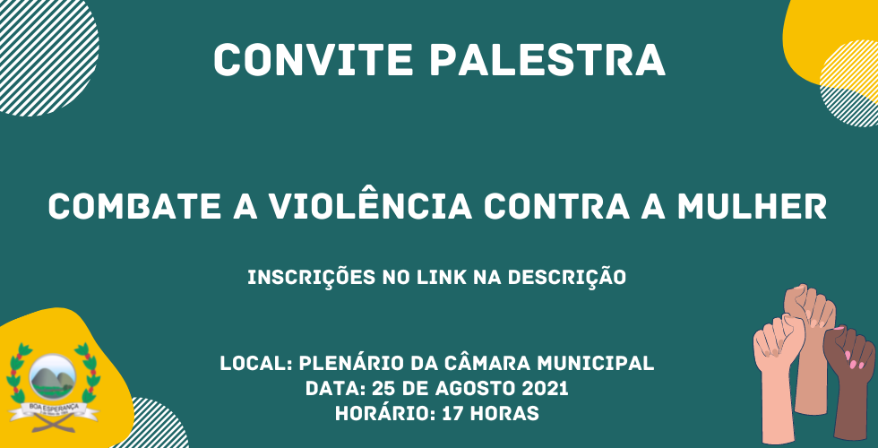 Palestra Combate à Violência contra a Mulher