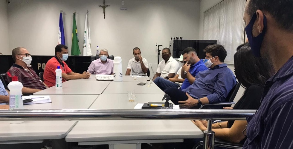 Reunião com Paulo Foletto e Rodrigo Vaccari